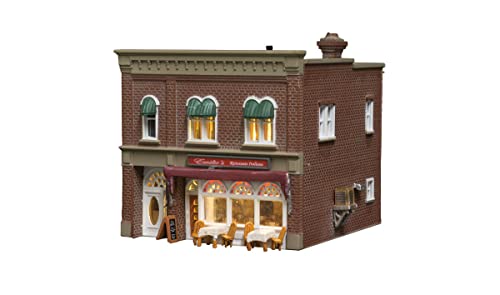 Micro-Mark Woodland Scenics Landmark Structures Built & Ready Emilio's Italian Restaurant, Spur N von Woodland Scenics