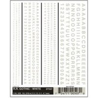 WOODLAND SCENICS WDT507 DRY Transfer Decals - Buchstaben & Zahlen, weiß WOODLAND SCENICS WDT507 DRY Transfer Decals - Buchstaben & Zahlen, weiß von Woodland Scenics