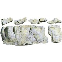 Woodland - Felswand mit Felsbrocken, 12,7- 26,7cm von Woodland Scenics