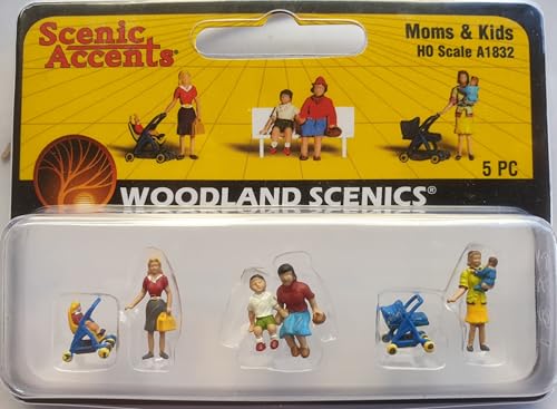 Woodland Scenics A1832 Mütter Kinder Kinderwagen Babys Figuren Spur H0 HO 1:87 Moms and Kids Woodland Scenics A1832 Mütter Kinder Kinderwagen Babys Figuren Spur H0 HO 1:87 Moms and Kids von Woodland Scenics