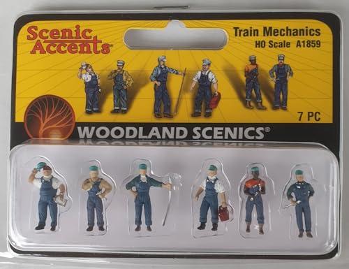 Woodland Scenics A1859 Zugreparatur 6 Zugmechaniker stehend Figuren Spur H0 HO 1:87 Train Mechanics Woodland Scenics A1859 Zugreparatur 6 Zugmechaniker stehend Figuren Spur H0 HO 1:87 Train Mechanics von Woodland Scenics
