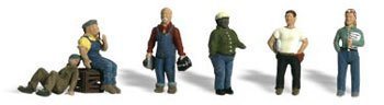 Woodland Scenics A1867 H0 sechs Figuren Fabrikarbeiter Handwerker Arbeiter Spur HO 1:87 Factory Workers Woodland Scenics A1867 H0 sechs Figuren Fabrikarbeiter Handwerker Arbeiter Spur HO 1:87 Factory Workers von Woodland Scenics