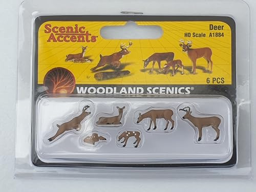 Woodland Scenics A1884 Hirsche Rotwild Hirschkalb Hirschkuh Hirsch springend Figuren Spur H0 HO 1:87 Deer Woodland Scenics A1884 Hirsche Rotwild Hirschkalb Hirschkuh Hirsch springend Figuren Spur H0 HO 1:87 Deer von Woodland Scenics