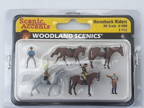 Woodland Scenics A1889 Reiter Pferde Reitunterricht Figuren Spur H0 HO 1:87 Horseback Riders Woodland Scenics A1889 Reiter Pferde Reitunterricht Figuren Spur H0 HO 1:87 Horseback Riders von Woodland Scenics