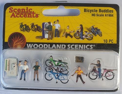Woodland Scenics A1904 Figuren Fahrradtour 4 Fahrradfahrer machen Pause am Getränkeautomaten Bicycle Buddies 1:87 Spur H0 HO Woodland Scenics A1904 Figuren Fahrradtour 4 Fahrradfahrer machen Pause am Getränkeautomaten Bicycle Buddies 1:87 Spur H0 HO von Woodland Scenics