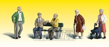 Woodland Scenics A1922 Senioren alte Menschen Rollator Sitzbank Spur H0 HO 1:87 Senior Citizens Woodland Scenics A1922 Senioren alte Menschen Rollator Sitzbank Spur H0 HO 1:87 Senior Citizens von Woodland Scenics