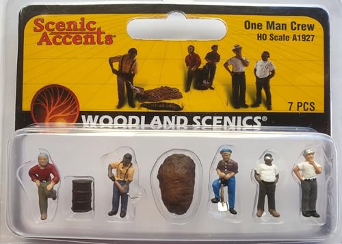 Woodland Scenics A1927 Bauarbeiter nur Einer arbeitet Figuren Spur H0 HO 1:87 One Man Crew Woodland Scenics A1927 Bauarbeiter nur Einer arbeitet Figuren Spur H0 HO 1:87 One Man Crew von Woodland Scenics