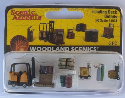 Woodland Scenics A1934 Ladegut Gabelstapler Karre Fässer Kisten Gasflaschen Figuren Spur H0 HO 1:87 Woodland Scenics A1934 Ladegut Gabelstapler Karre Fässer Kisten Gasflaschen Figuren Spur H0 HO 1:87 von Woodland Scenics