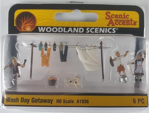 Woodland Scenics A1936 Waschtag Wäsche im Garten Kind Hund Figuren Spur H0 HO 1:87 Wash Day Getaway Woodland Scenics A1936 Waschtag Wäsche im Garten Kind Hund Figuren Spur H0 HO 1:87 Wash Day Getaway von Woodland Scenics