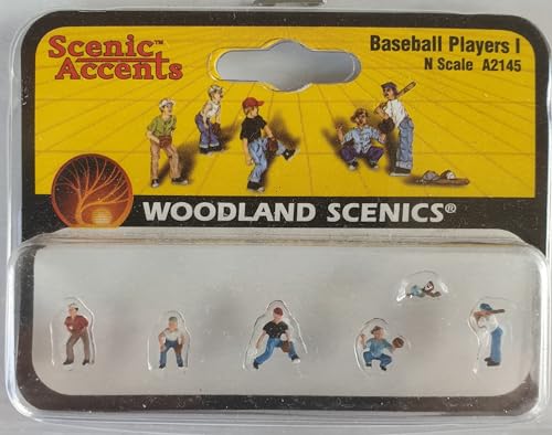 Woodland Scenics A2145 Baseballspieler Kinder Jugendliche Figuren Spur N 1:160 Baseball Players I Woodland Scenics A2145 Baseballspieler Kinder Jugendliche Figuren Spur N 1:160 Baseball Players I von Woodland Scenics