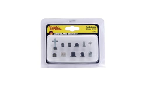 Woodland Scenics A2164 Grabsteine Grabkreuze Beerdigungen Trauer Sterbefall Figuren Tombstones Diorama Modelleisenbahn Spur N 1:160 Woodland Scenics A2164 Grabsteine Grabkreuze Beerdigungen Trauer Sterbefall Figuren Tombstones Diorama Modelleisenbahn Spur N 1:160 von Woodland Scenics