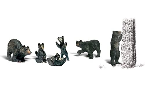 Woodland Scenics A2186 Schwarzbärenfamilie mit Jungen für Wildnis Gebirge Gehege oder Zoo Black Bears Diorama Spur N 1:160 Woodland Scenics A2186 Schwarzbärenfamilie mit Jungen für Wildnis Gebirge Gehege oder Zoo Black Bears Diorama Spur N 1:160 von Woodland Scenics