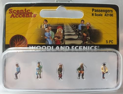 Woodland Scenics A2190 Passagiere sitzend Menschen Figuren Spur N 1:160 Passengers Woodland Scenics A2190 Passagiere sitzend Menschen Figuren Spur N 1:160 Passengers von Woodland Scenics