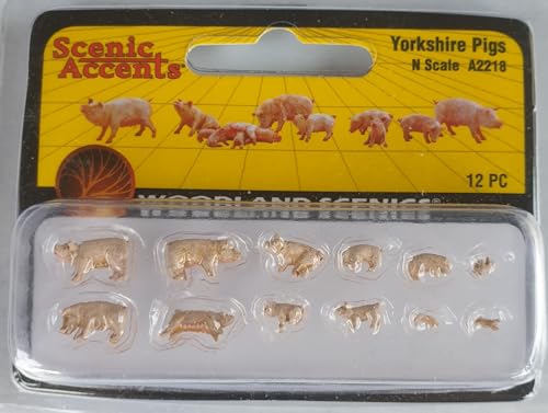 Woodland Scenics A2218 Schweine Ferkel Figuren Spur N 1:160 Yorkshire Pigs Woodland Scenics A2218 Schweine Ferkel Figuren Spur N 1:160 Yorkshire Pigs von Woodland Scenics
