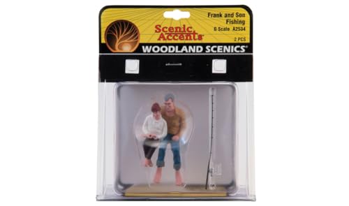 Woodland Scenics A2534 Angler sitzend 2 Figuren Spur G 1:45 Frank and Son Fishing WA2534 Woodland Scenics A2534 Angler sitzend 2 Figuren Spur G 1:45 Frank and Son Fishing WA2534 von Woodland Scenics
