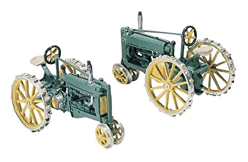Woodland Scenics D211 Bausatz zwei sehr alte Traktoren Metallräder selbst bauen Diorama Bauernhof Tractors 1929-1938 Spur H0 HO 1:87 Woodland Scenics D211 Bausatz zwei sehr alte Traktoren Metallräder selbst bauen Diorama Bauernhof Tractors 1929-1938 Spur H0 HO 1:87 von Woodland Scenics