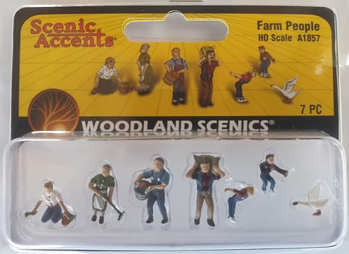 Woodland Scenics WA1857 Bauern Bauernhof Kinder Gans Magd Knecht landwirtschaftlicher Betrieb Figuren Spur H0 HO 1:87 Farm People A1857 Woodland Scenics WA1857 Bauern Bauernhof Kinder Gans Magd Knecht landwirtschaftlicher Betrieb Figuren Spur H0 HO 1:87 Farm People A1857 von Woodland Scenics