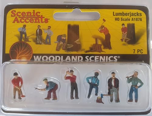 Woodland Scenics WA1876 Holzfäller Holzarbeiter Holz Machen Figuren Spur H0 HO 1:87 Lumberjacks Woodland Scenics WA1876 Holzfäller Holzarbeiter Holz Machen Figuren Spur H0 HO 1:87 Lumberjacks von Woodland Scenics