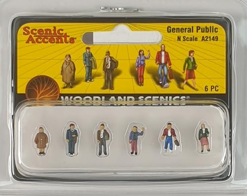 Woodland Scenics WA2149 Normale Menschen Passanten Figuren Spur N 1:160 General Public A2149 Woodland Scenics WA2149 Normale Menschen Passanten Figuren Spur N 1:160 General Public A2149 von Woodland Scenics