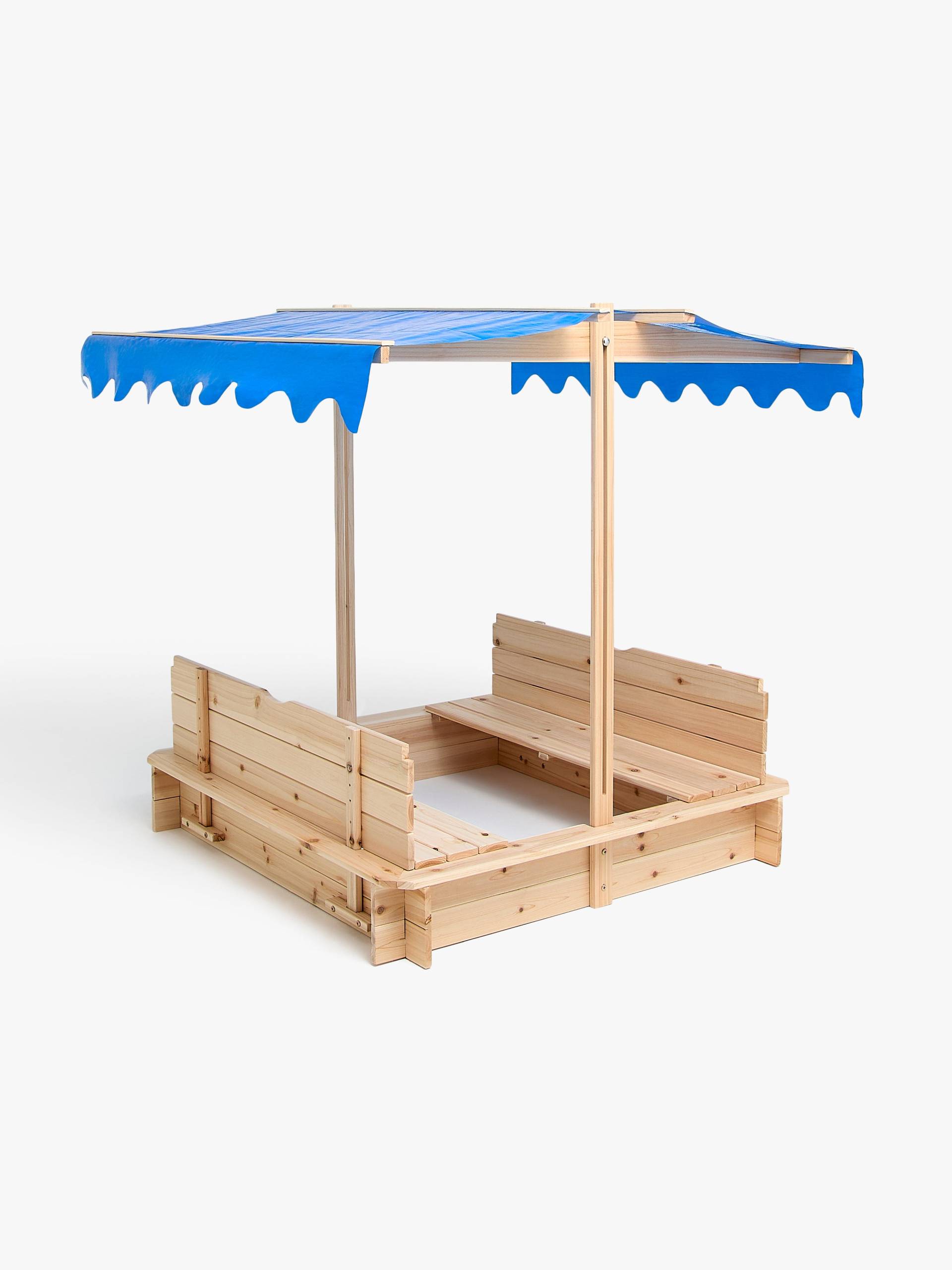 Woodlii Sandkasten mit Dach und Bank, Natur von Woodlii