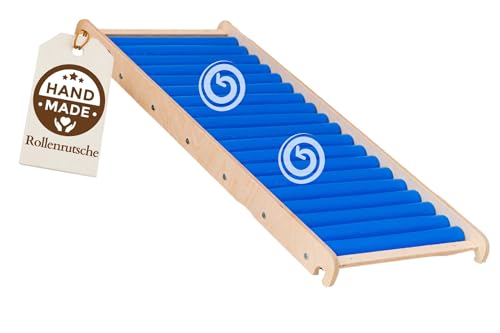WoodsCraft Rutsche Outdoor & Indoor Rutsche für Kletterdreieck, Sprossenwand Kinderzimmer | Kinderrutsche-Rollenrutsche: viele Sinneserfahrungen | Kinder & Baby Rutsche für den Garten WoodsCraft Rutsche Outdoor & Indoor Rutsche für Kletterdreieck, Sprossenwand Kinderzimmer | Kinderrutsche-Rollenrutsche: viele Sinneserfahrungen | Kinder & Baby Rutsche für den Garten von WoodsCraft