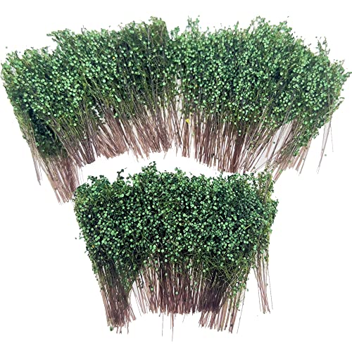 Woohome DIY Miniatur Static Grass Tuft Miniatursträucher Büsche Modell Bäume Bush für Miniatur Tabletop Spiele Modelleisenbahn Geländebau von Woohome