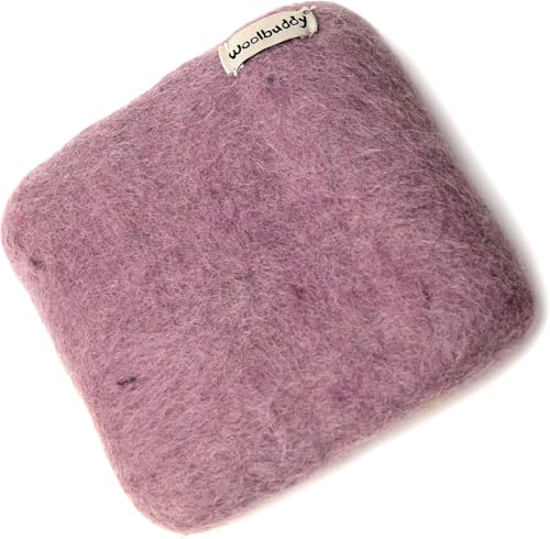 Woolbuddy Nadelfilzen 100% Wollmatte Lavendel von Woolbuddy