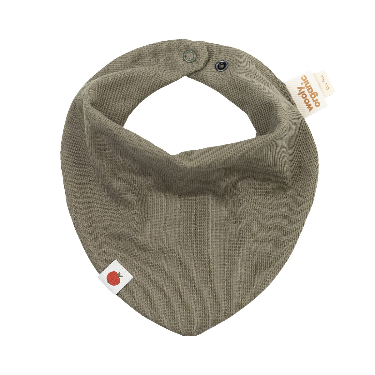 Wooly Organic - Lätzchen khaki Wooly Organic - Lätzchen khaki von Wooly Organic