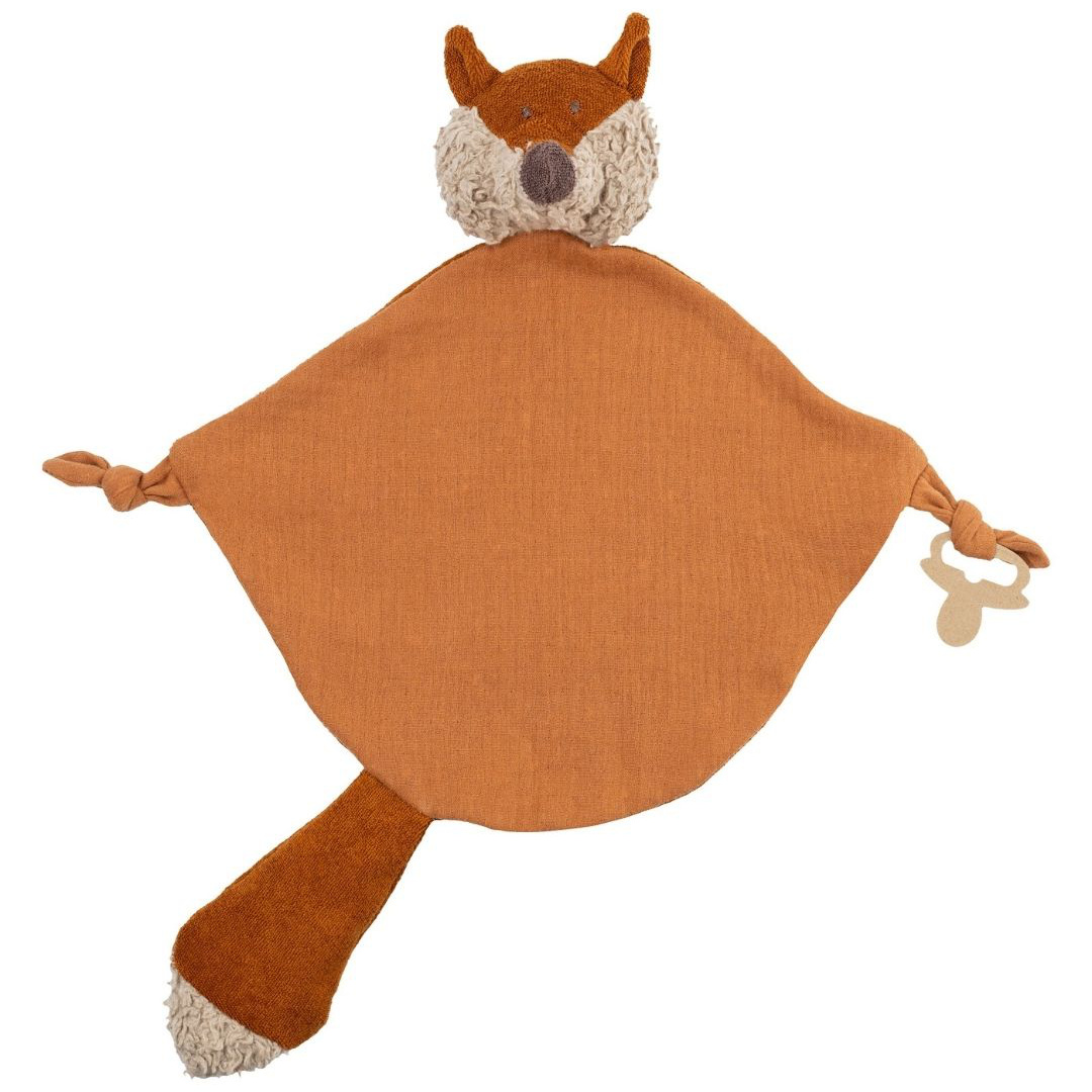 Wooly Organic - Musselin-Schmusetuch Fuchs caramel Wooly Organic - Musselin-Schmusetuch Fuchs caramel von Wooly Organic