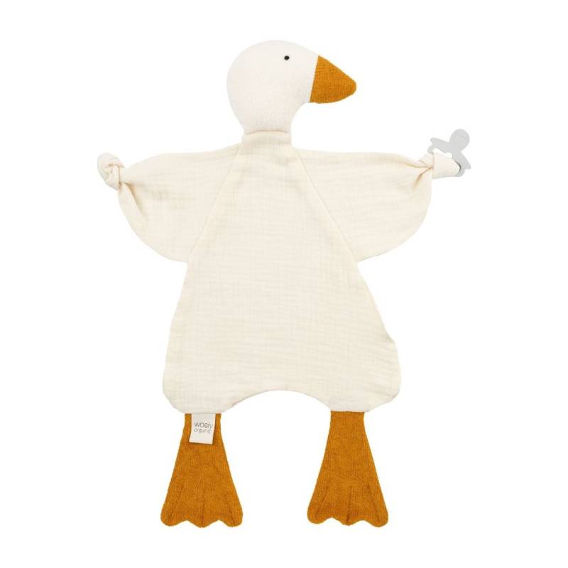 Wooly Organic - Musselin-Schmusetuch Gans Wooly Organic - Musselin-Schmusetuch Gans von Wooly Organic