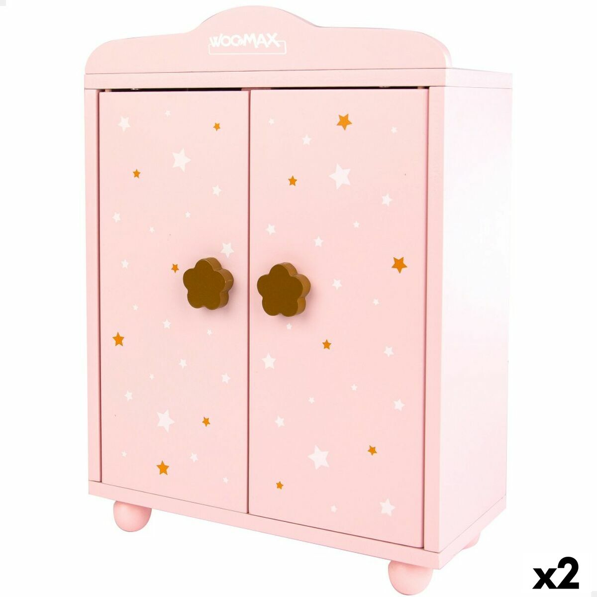 Cupboard Woomax Dolls Pink von Woomax