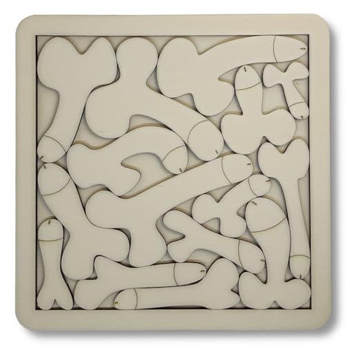 Wooodz Puzzle aus Holz, 15-teilig, hergestellt in Frankreich Wooodz Puzzle aus Holz, 15-teilig, hergestellt in Frankreich von Wooodz