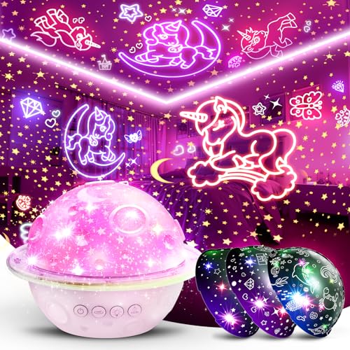 Wootoyz Einhorn Geschenke für Mädchen 2-5 Jahre - Spielzeug und Nachtlicht für Kinder und Babys von Wootoyz
