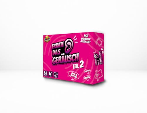 Worgan Games Errate das Geräusch 2 – Lustiges Geräusche-Partyspiel | 165 brandneue Geräusche | Spaß für Familie & Freunde | 2-15 Spieler, ab 8 Jahren | Perfekt für Kinder, Teenager & Erwachsene von Worgan Games