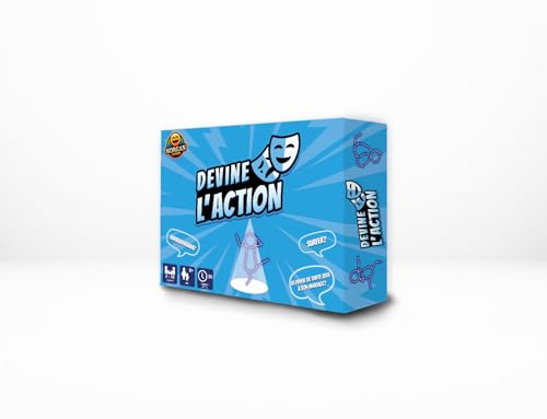 Worgan Games Errate die Aktion – Lustiges Pantomime-Partyspiel | Spaß für Familie & Freunde | 2-15 Spieler, ab 8 Jahren | Perfekt für Kinder, Teenager & Erwachsene von Worgan Games