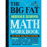 The Big Fat Middle School Math Workbook von Workman Publishing