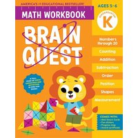 Brain Quest Math Workbook: Kindergarten von Workman