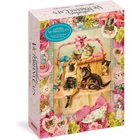 Cynthia Hart's Victoriana Cats: Basket of Mischief 1,000-Piece Puzzle von Workman