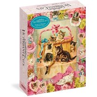 Cynthia Hart's Victoriana Cats: Basket of Mischief 1,000-Piece Puzzle von Workman