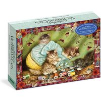 Cynthia Hart's Victoriana Cats: Sewing with Kittens 1,000-Piece Puzzle von Workman
