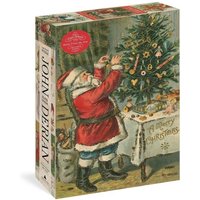 John Derian Paper Goods: Santa Trims the Tree 1,000-Piece Puzzle von Workman
