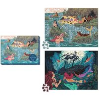 Mermaids 2-In-1 Double-Sided 500-Piece Puzzle von Workman