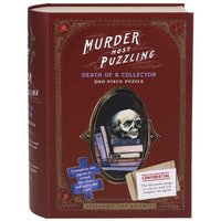 Murder Most Puzzling Death of a Collector 500-Piece Puzzle von Abrams & Chronicle