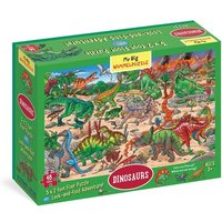 My Big Wimmelpuzzle--Dinosaurs Floor Puzzle, 48-Piece von Workman