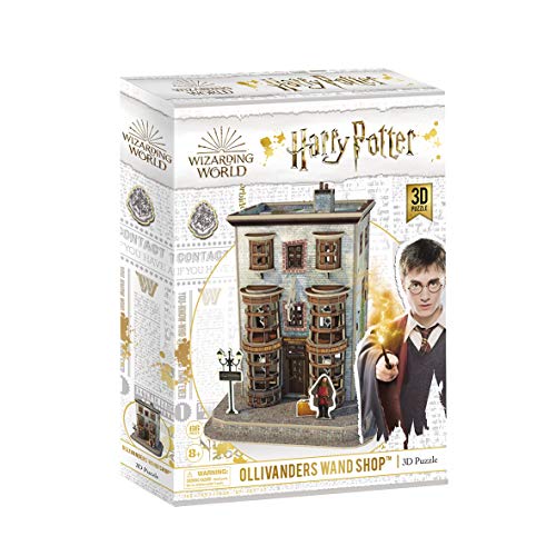 World Brands DS1006H Tienda Varitas Ollivanders Harry-Potter-Stäbchen, Cubic-Fun 3D-Puzzle, Modellbau, Baukasten, bunt von World Brands