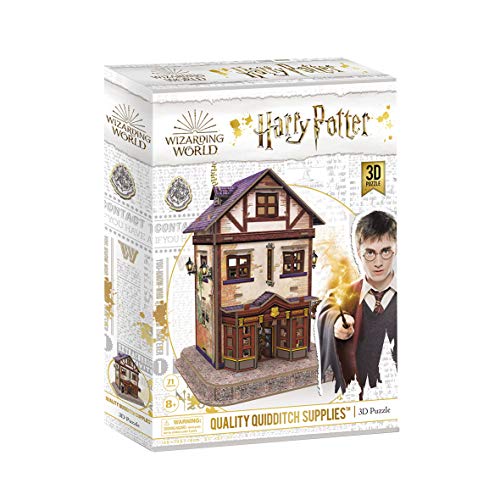 CubicFun DS1008H Harry Potter Quidditch Quality Articles Store, Cubic Fun, Assembling Models, 3D Puzzles, Building Kit, Mehrfarbig von CubicFun