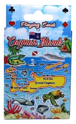World By Shotglass Cayman Inseln Karte Sammler-Souvenir Spielkarten mit Kopfzeile World By Shotglass Cayman Inseln Karte Sammler-Souvenir Spielkarten mit Kopfzeile von World By Shotglass