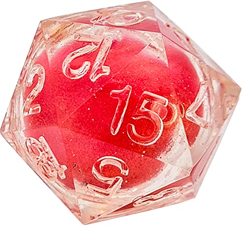 World of Dice - Fluid-Serie - D20 / W20 Würfel mit Flüssigkeit und Farbpigmenten im Inneren, ideal für D&D, DSA, Cthulhu, Shadowrun und viele mehr World of Dice - Fluid-Serie - D20 / W20 Würfel mit Flüssigkeit und Farbpigmenten im Inneren, ideal für D&D, DSA, Cthulhu, Shadowrun und viele mehr von World of Dice