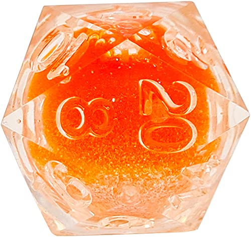 World of Dice - Fluid-Serie - D20 / W20 Würfel mit Flüssigkeit und Farbpigmenten im Inneren, ideal für D&D, DSA, Cthulhu, Shadowrun und viele mehr World of Dice - Fluid-Serie - D20 / W20 Würfel mit Flüssigkeit und Farbpigmenten im Inneren, ideal für D&D, DSA, Cthulhu, Shadowrun und viele mehr von World of Dice