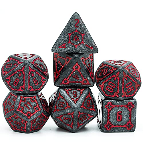 World of Dice Goliath XL - große Pen and Paper Würfel, 7-teilig, ideales Würfelset für D&D, DSA, Cthulhu, und viele weiteren RPGs World of Dice Goliath XL - große Pen and Paper Würfel, 7-teilig, ideales Würfelset für D&D, DSA, Cthulhu, und viele weiteren RPGs von World of Dice